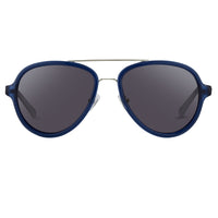 Phillip Lim Sunglasses Deep Blue Silver and Green Lenses Category 3 - PL16C29SUN - WatchPilot