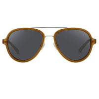 Phillip Lim Sunglasses Honey Silver and Fog Green Lenses Category 3 - PL16C30SUN - WatchPilot