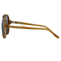 Phillip Lim Sunglasses Honey Silver and Fog Green Lenses Category 3 - PL16C30SUN - WatchPilot