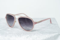 Phillip Lim Sunglasses Pink Brushed Gold and Grey Graduated Lenses Category 3 - PL16C15SUN - WatchPilot