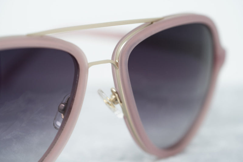 Phillip Lim Sunglasses Pink Brushed Gold and Grey Graduated Lenses Category 3 - PL16C15SUN - WatchPilot