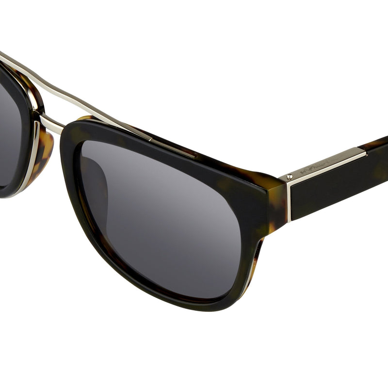 Phillip Lim Sunglasses with Rectangular Tortoiseshell Silver and Fog Green Lenses Category 3 - PL144C6SUN - WatchPilot