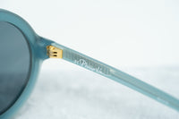 Phillip Lim Sunglasses with Round Blue Brushed Gold and Navy Blue Lenses - PL11C16SUN - WatchPilot