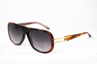 Prabal Gurung Sunglasses Female Aviator Tortoise Shell Acetate CAT3 Grey Lenses PG10C3SUN - WatchPilot