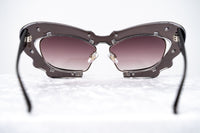 Prabal Gurung Sunglasses Female Cat Eye Chocolate Bronze Category 2 Red Gradient Lenses PG1C12SUN - WatchPilot