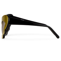 Prabal Gurung Sunglasses Female Cat Eye Gold CAT2 Gold Mirror Lenses PG1C9SUN - WatchPilot