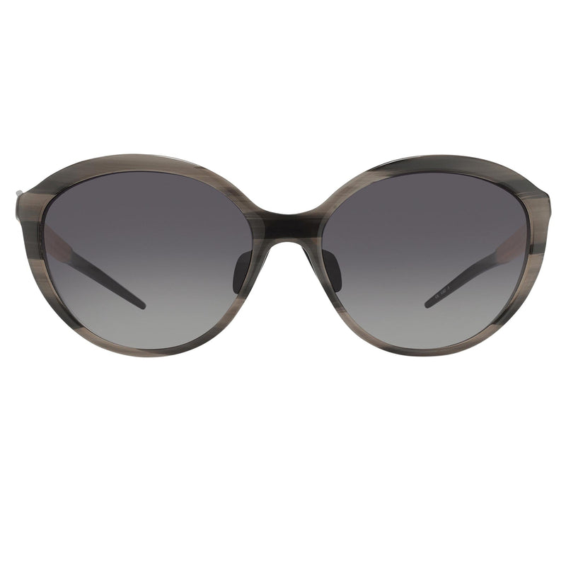 Prabal Gurung Sunglasses Female Oversized Grey Horn Trans Orange Category 3 Grey Lenses PG22C3SUN - WatchPilot