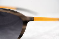 Prabal Gurung Sunglasses Female Oversized Grey Horn Trans Orange Category 3 Grey Lenses PG22C3SUN - WatchPilot