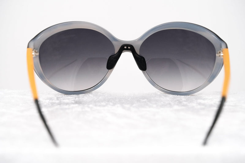 Prabal Gurung Sunglasses Female Oversized Grey Horn Trans Orange Category 3 Grey Lenses PG22C3SUN - WatchPilot