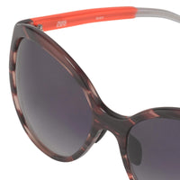 Prabal Gurung Sunglasses Female Oversized Pink Horn Category 3 Grey Graduated Lenses PG22C2SUN - WatchPilot