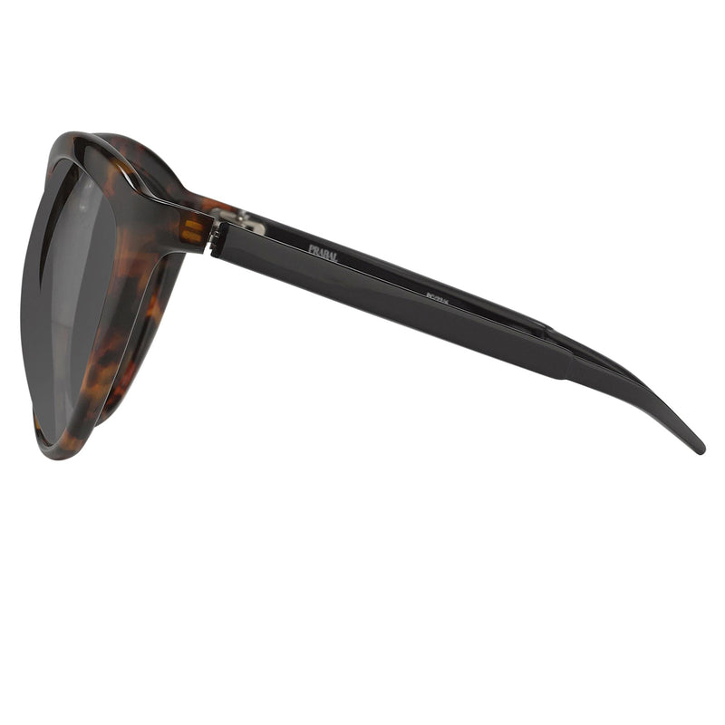 Prabal Gurung Sunglasses Female Oversized TortoiseShell Category 3 Grey Lenses PG22C6SUN - WatchPilot