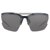 Prabal Gurung Sunglasses Female Special Frame Blue Horn Category 3 Black Lenses PG21C1SUN - WatchPilot