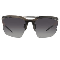 Prabal Gurung Sunglasses Female Special Frame Grey Orange Category 3 Grey Gradient Lenses PG21C3SUN - WatchPilot