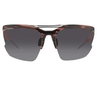 Prabal Gurung Sunglasses Female Special Frame Purple Horn Category 3 Black Lenses PG21C2SUN - WatchPilot