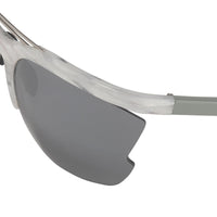 Prabal Gurung Sunglasses Female Special Frame White Horn Category 3 Blue Mirror Lenses PG21C4SUN - WatchPilot