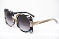 Prabal Gurung Sunglasses Female Square Cream Taupe Horn Category 3 Lenses Grey Graduated PG20C2SUN - WatchPilot