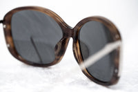 Prabal Gurung Sunglasses Oversized Female Amaretto Brown Frame Category 3 Silver Mirros Lenses PG23C3SUN - WatchPilot