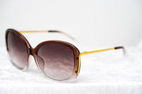 Prabal Gurung Sunglasses Oversized Female Maroon To Clear Frame Category 2 Red Gradient Lenses PG23C4SUN - WatchPilot