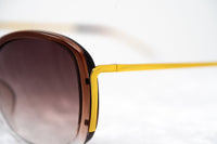 Prabal Gurung Sunglasses Oversized Female Maroon To Clear Frame Category 2 Red Gradient Lenses PG23C4SUN - WatchPilot