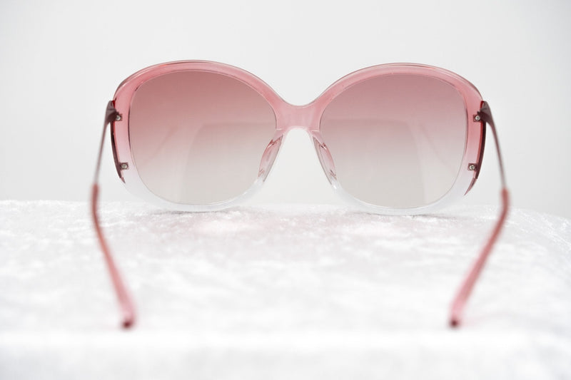 Prabal Gurung Sunglasses Oversized Female Pink to Clear/Metallic Pink Frame Category 1 Pink Gradient Lenses PG23C5SUN - WatchPilot