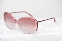 Prabal Gurung Sunglasses Oversized Female Pink to Clear/Metallic Pink Frame Category 1 Pink Gradient Lenses PG23C5SUN - WatchPilot