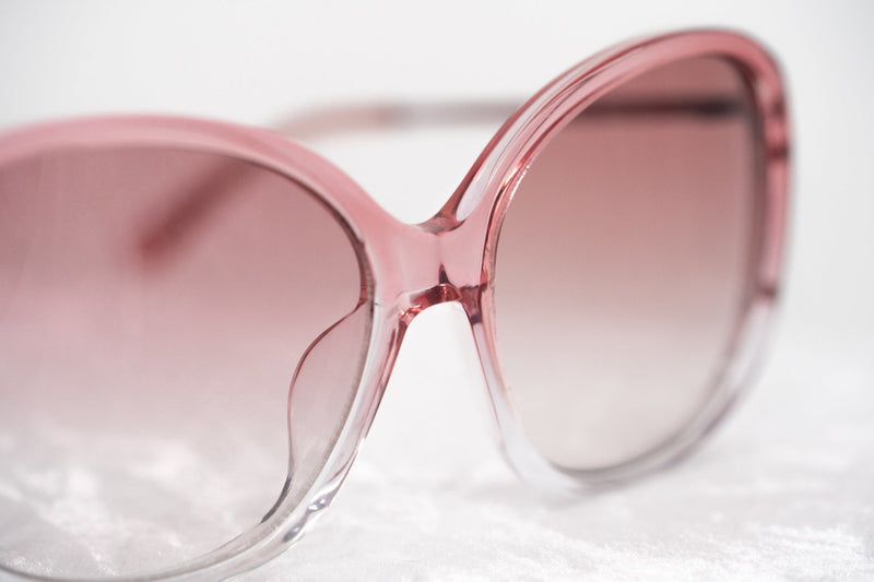 Prabal Gurung Sunglasses Oversized Female Pink to Clear/Metallic Pink Frame Category 1 Pink Gradient Lenses PG23C5SUN - WatchPilot