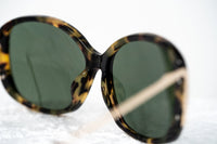 Prabal Gurung Sunglasses Oversized Female Tortoiseshell Frame Category 3 Solid Green Lenses PG23C6SUN - WatchPilot