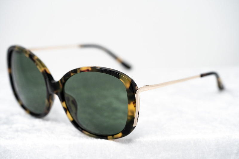 Prabal Gurung Sunglasses Oversized Female Tortoiseshell Frame Category 3 Solid Green Lenses PG23C6SUN - WatchPilot