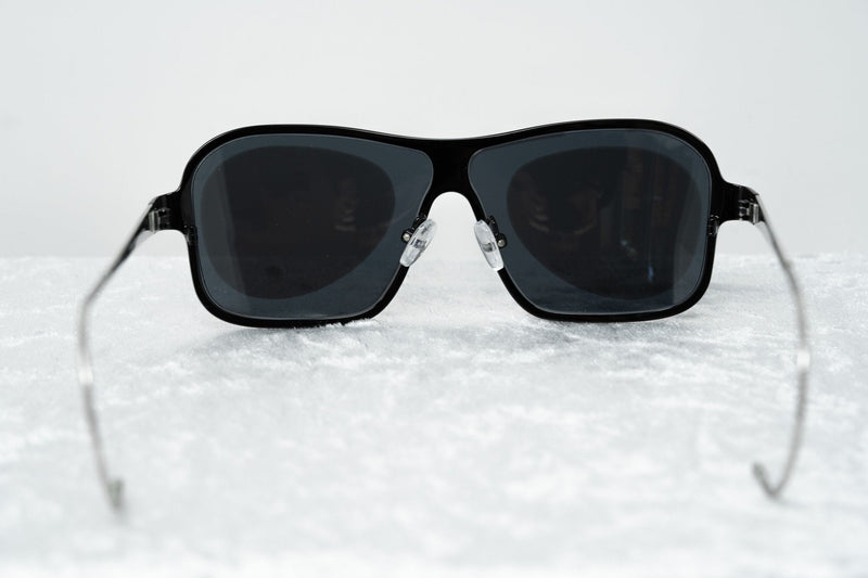 Raf Simons Sunglasses Rectangular Black and Grey Lenses Category 4 - RAF19C1SUN - WatchPilot