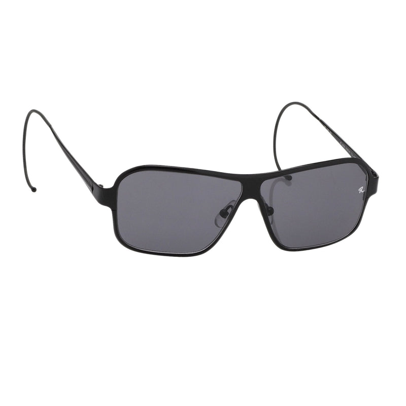 Raf Simons Sunglasses Rectangular Black and Grey Lenses Category 4 - RAF19C3SUN - WatchPilot