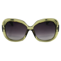 Rue De Mail Sunglasses Oversized Green Brown - WatchPilot