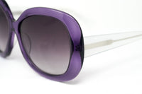 Rue De Mail Sunglasses Oversized Purple and White - WatchPilot