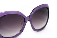 Rue De Mail Sunglasses Oversized Purple and White - WatchPilot