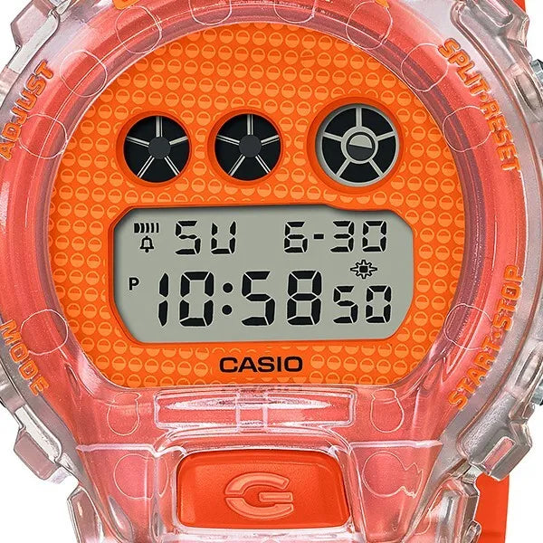 Casio G-Shock Men's Orange Watch DW-6900GL-4ER