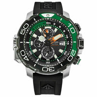 Citizen Men's Watch Eco-Drive Marine Promaster Green BJ2168-01E