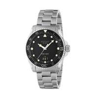 Gucci Watch Dive 40mm Silver Matte Black YA136301B