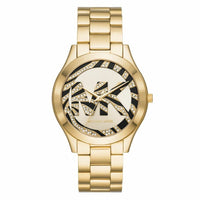 Michael Kors Ladies Watch Slim Runway 42mm Gold MK4561