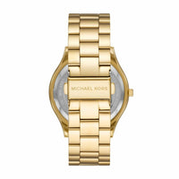 Michael Kors Ladies Watch Slim Runway 42mm Gold MK4561