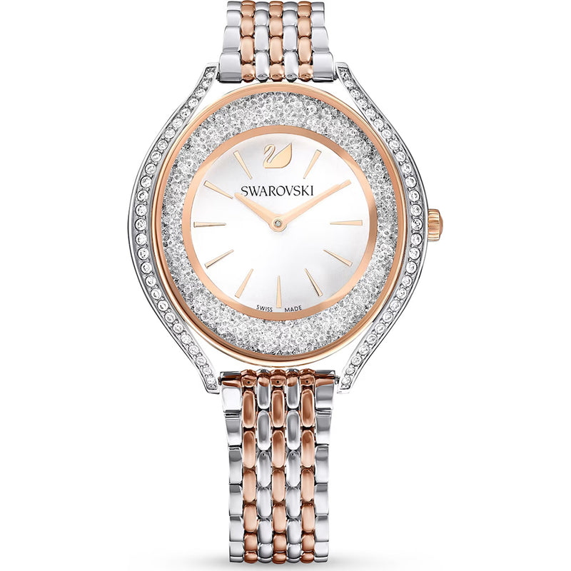 Swarovski Crystalline Aura Rose Gold Watch 5644075