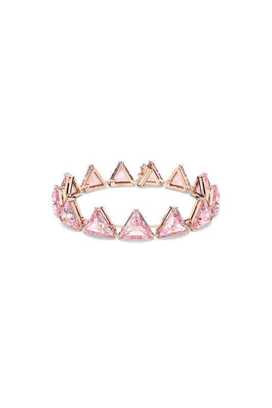 Swarovski Ortyx Pink Triangle Bracelet 5614934