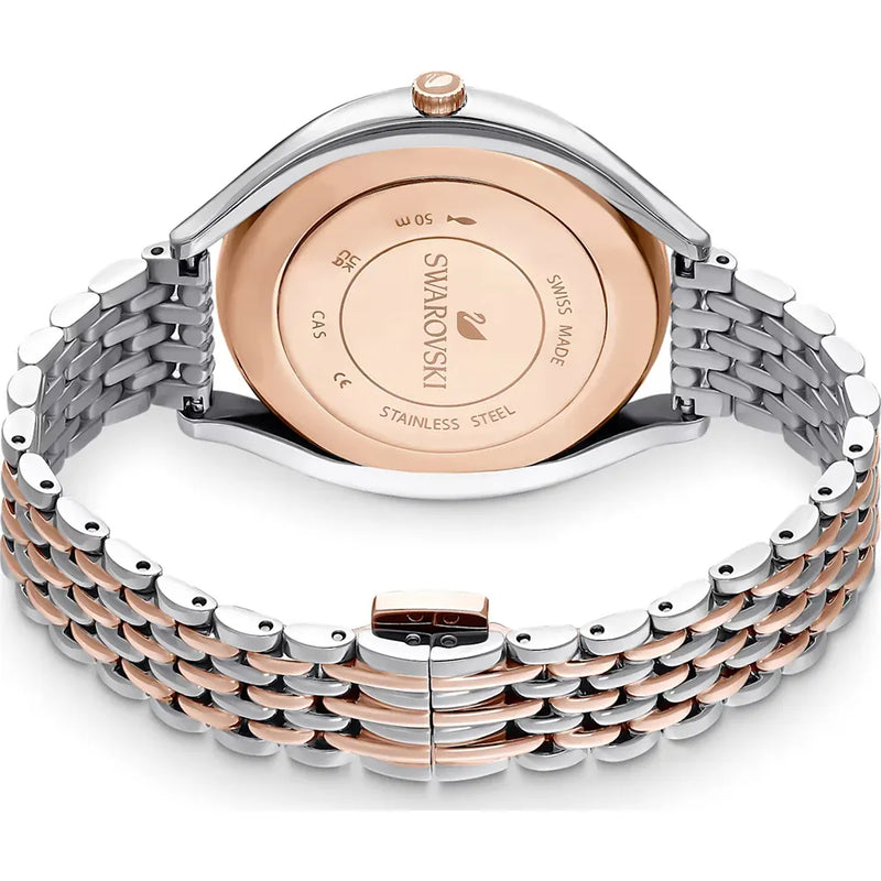 Swarovski Crystalline Aura Rose Gold Watch 5644075