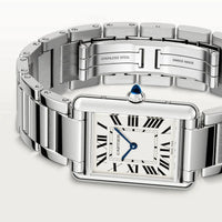 Cartier Tank Must Ladies White Watch WSTA0052