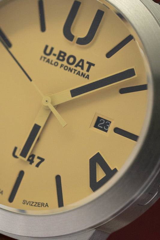 U-Boat Classico U-47 Date Beige - WatchPilot