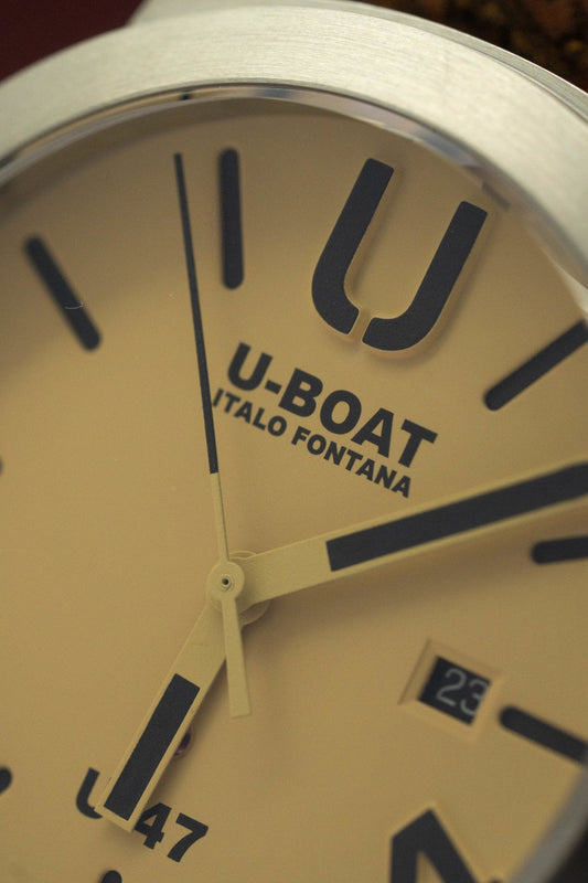 U-Boat Classico U-47 Date Beige - WatchPilot