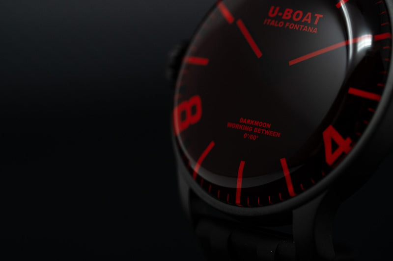 U-Boat Darkmoon 44 Red - WatchPilot