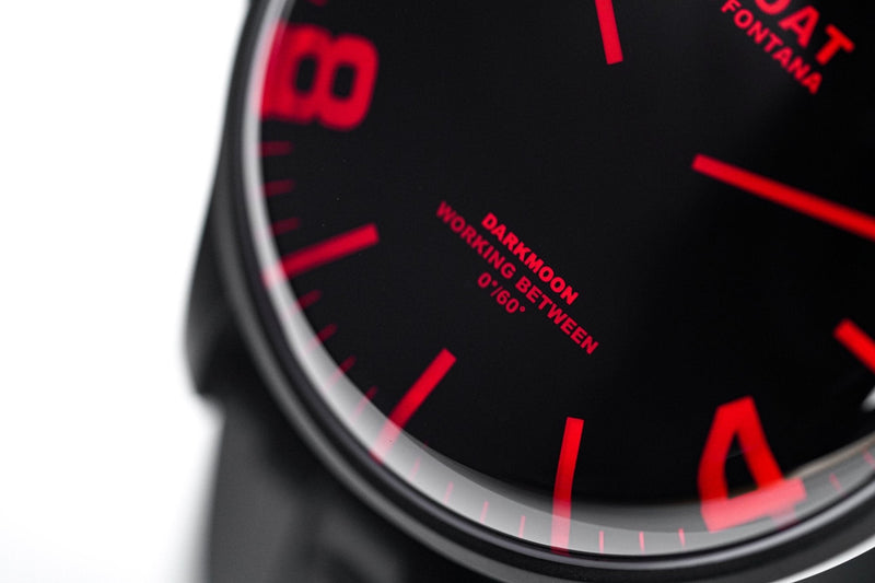 U-Boat Darkmoon 44 Red Sapphire IP Black - 2021 EDITION 8466/B - WatchPilot