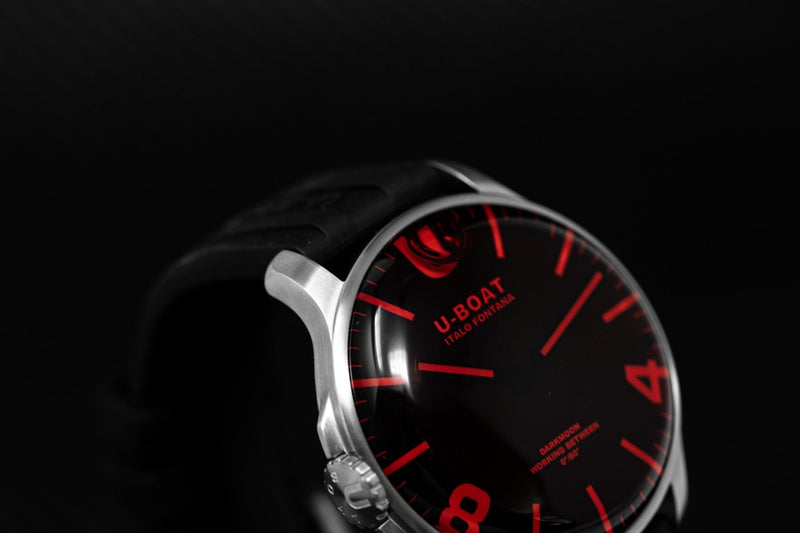 U-Boat Darkmoon 44 Red Steel - WatchPilot