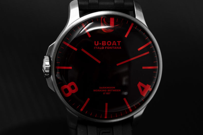 U-Boat Darkmoon 44 Red Steel - WatchPilot