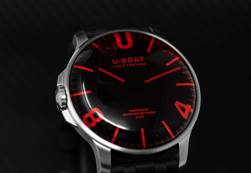 U-Boat Darkmoon 44 Red Steel - WatchPilot