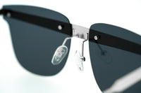 United Nude Sunglasses D-Frame Silver Black With Grey Lenses Category 3 UN2C2SUN - WatchPilot